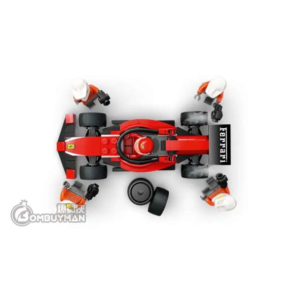 爆買】LEGO 60443 F1® Pit Stop & Pit Crew with Ferrari Carr F1