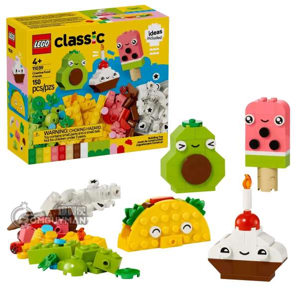 LEGO 11039 Creative Food Friends 美食創意拼砌盒 (Classic)