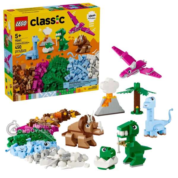 LEGO 11041 Creative Dinosaurs 恐龍創意拼砌盒 (Classic)