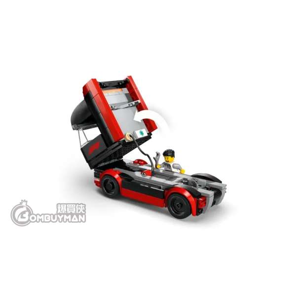 爆買】LEGO 60445 F1® Truck with RB20 & AMR24 F1® Cars F1® 貨車和