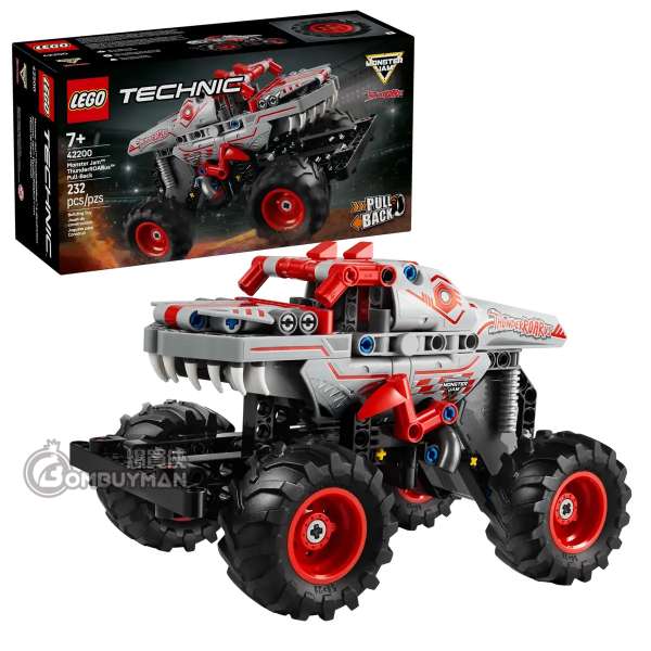 LEGO 42200 Monster Jam™ ThunderROARus™ Pull-Back (Technic)