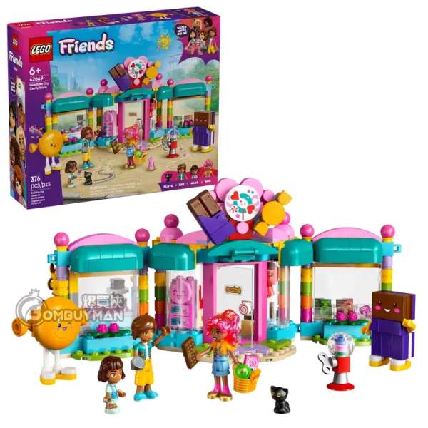 LEGO 42649 Heartlake City Candy Store 心湖城糖果店 (Friends)