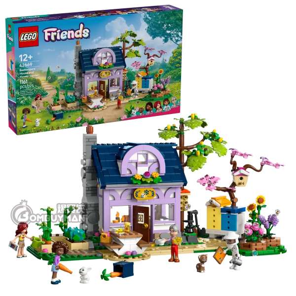 LEGO 42669 Beekeepers' House and Flower Garden 養蜂人的家和花園 (Friends)