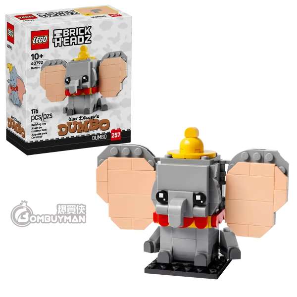 LEGO 40792 小飛象 (迪士尼) (BrickHeadz)