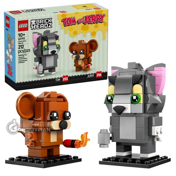 LEGO 40793 Tom & Jerry 人仔 (BrickHeadz)