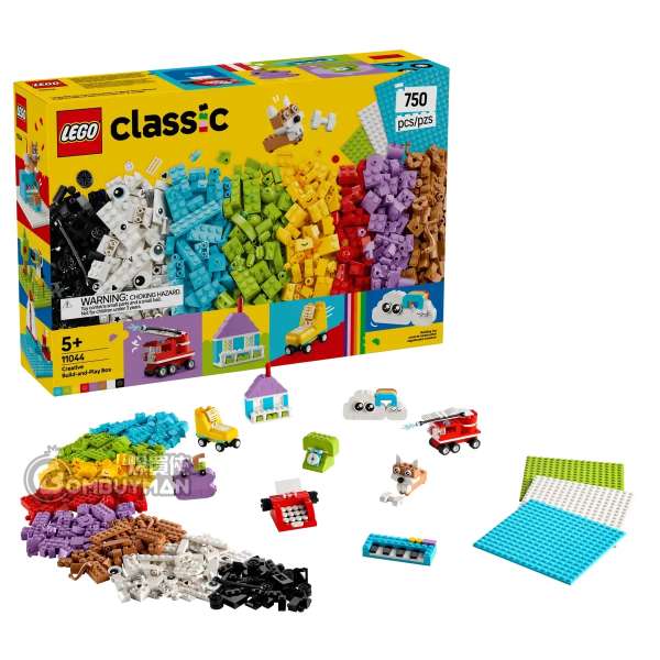 LEGO 11044 Creative Build-and-Play Box (Classic)