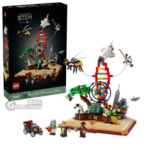 LEGO 21355 The Evolution of STEM (Ideas)
