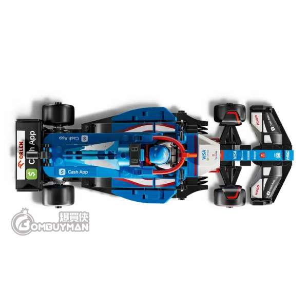 爆買】LEGO 77246 Visa Cash App RB VCARB 01 F1® Race Car (Speed
