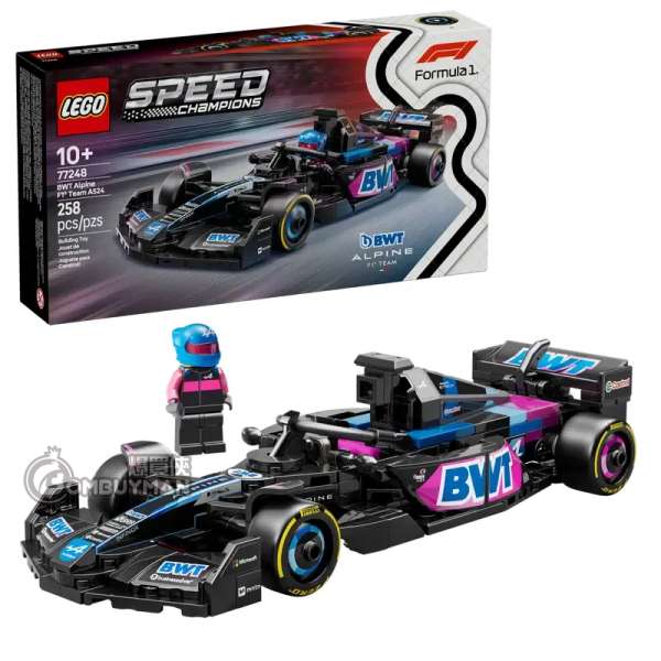 LEGO 77248 BWT Alpine F1® Team A524 Race Car (Speed Champions)