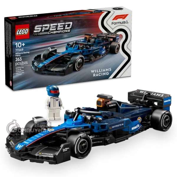 LEGO 77249 Williams Racing FW46 F1® Race Car (Speed Champions)