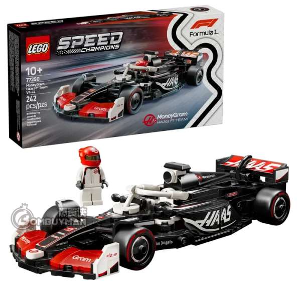 LEGO 77250 MoneyGram Haas F1® Team VF-24 Race Car (Speed Champions)