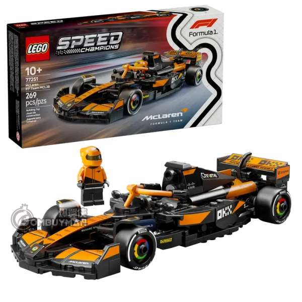 LEGO 77251 McLaren F1® Team MCL38 Race Car (Speed Champions)