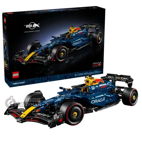 LEGO 42206 Oracle Red Bull Racing RB20 F1 Car 甲骨文紅牛車隊 RB20 一級方程式賽車 (Technic)