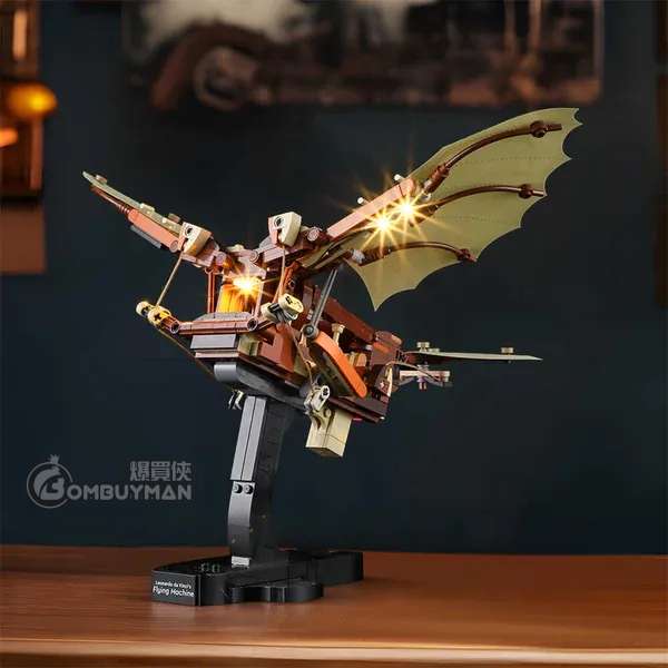 Lightailing LEGO 10363 Leonardo da Vinci's Flying Machine 專用燈光組件(不包含LEGO)