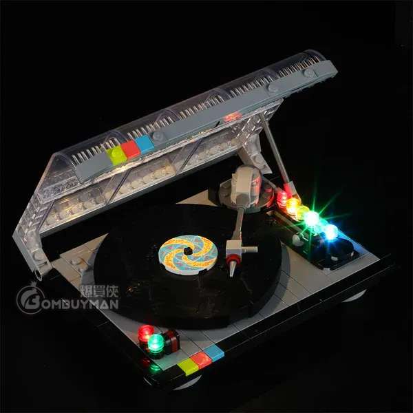Lightailing LEGO 40699 Retro Record Player 專用燈光組件(不包含LEGO)