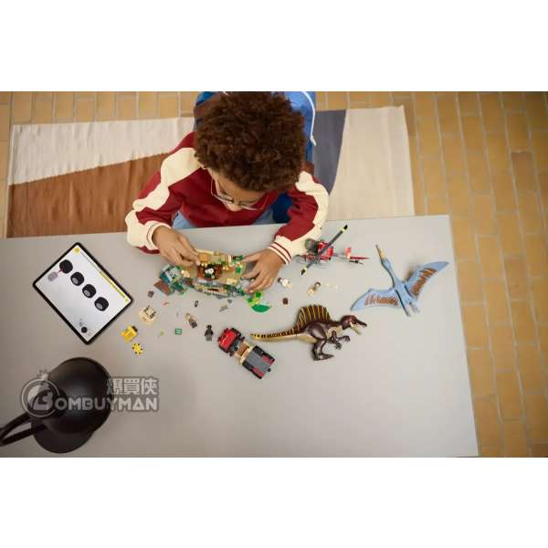 Buy LEGO 76976 Jurassic World: Spinosaurus & Quetzalcoatlus Air