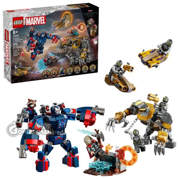 LEGO 76322 Avengers: Endgame Thor vs. Chitauri《復仇者聯盟：終局之戰》雷神大戰奇塔瑞 (Marvel 漫威)