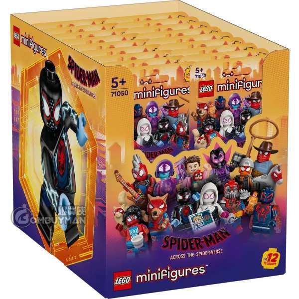 LEGO 71050 Minifigures Spider-Man: Across the Spider-Verse 蜘蛛俠:飛躍蜘蛛宇宙 - 原箱36隻