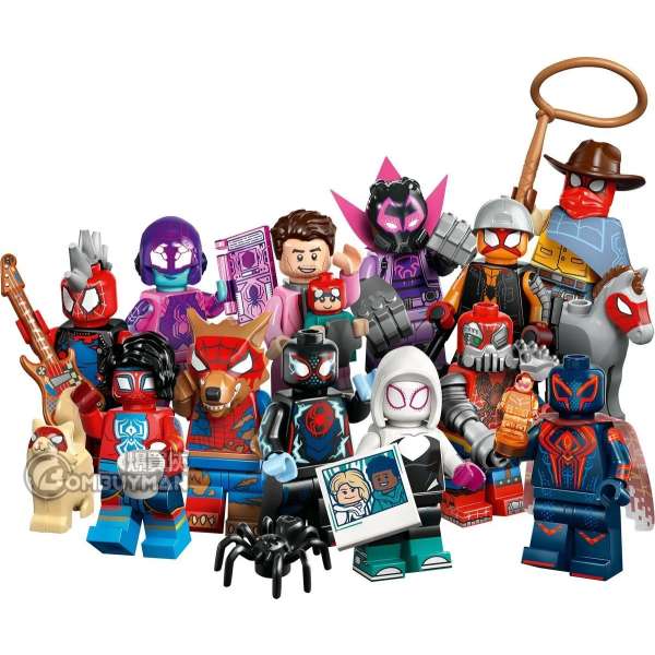 LEGO 71050 Minifigures Spider-Man: Across the Spider-Verse 蜘蛛俠：飛躍蜘蛛宇宙 - 全套12款