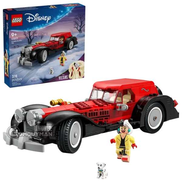 LEGO 43277 Cruella De Vil's Car (Disney 迪士尼)