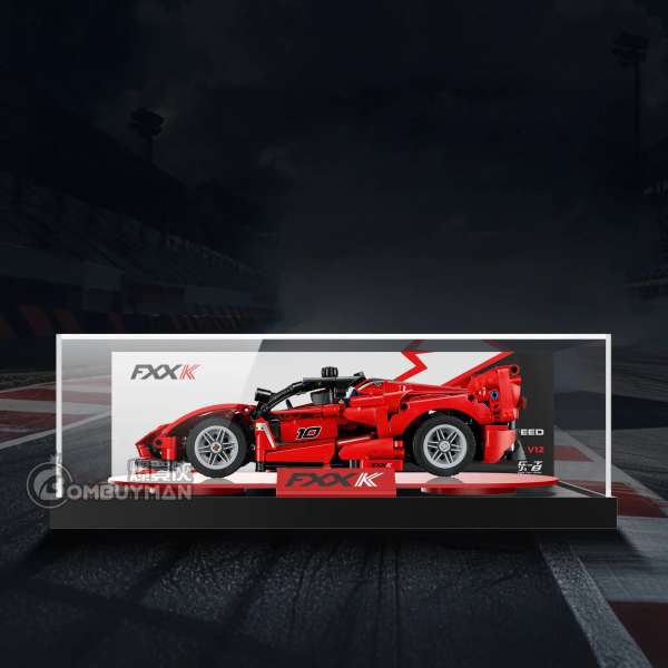 Light Your Bricks LEGO 42212 Ferrari FXX K 一體式專用展示盒 (不包含LEGO)