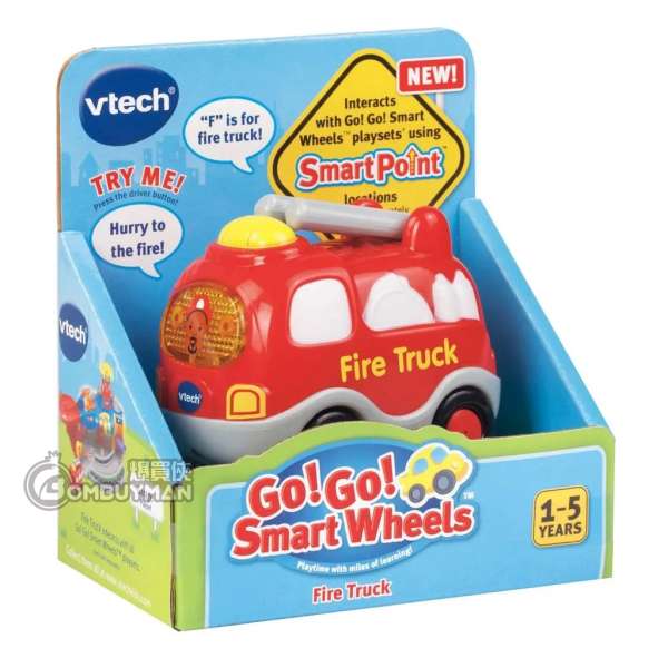 VTECH - VTECH GO! GO! SMART WHEELS - FIRE TRUCK