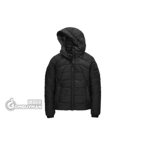 Canada Goose # 2220LB 61 S Abbott 連帽羽絨服(黑色)