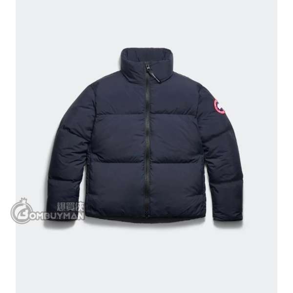 Canada Goose #2802M 63 S Lawrence系列帽拉鏈防風防水耐穿羽絨服男款 (海軍藍)