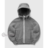 Canada Goose #7102W1 99 XS Chilliwak 抓絨長袖飛行員羊毛抓絨夾克外套女款 灰褐色
