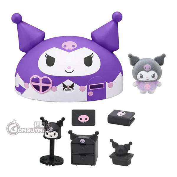 Sanrio 角色迷你朋友仔系列 Kuromi 造型小房子
