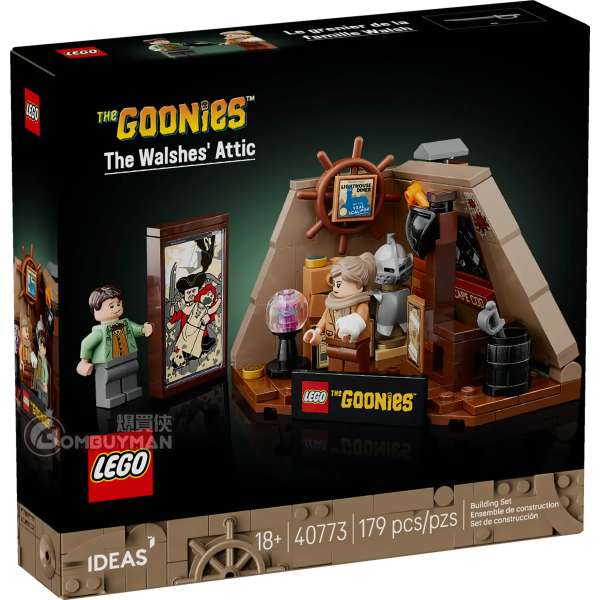 LEGO 40773 The Goonies: The Walshes' Attic 小靈精:Walsh 家的閣樓《七寶奇謀》(Ideas)