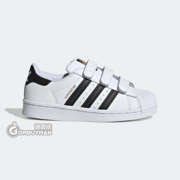 Adidas #EF4838 Originals Superstar CF C 白色 兒童款(UK 11K)