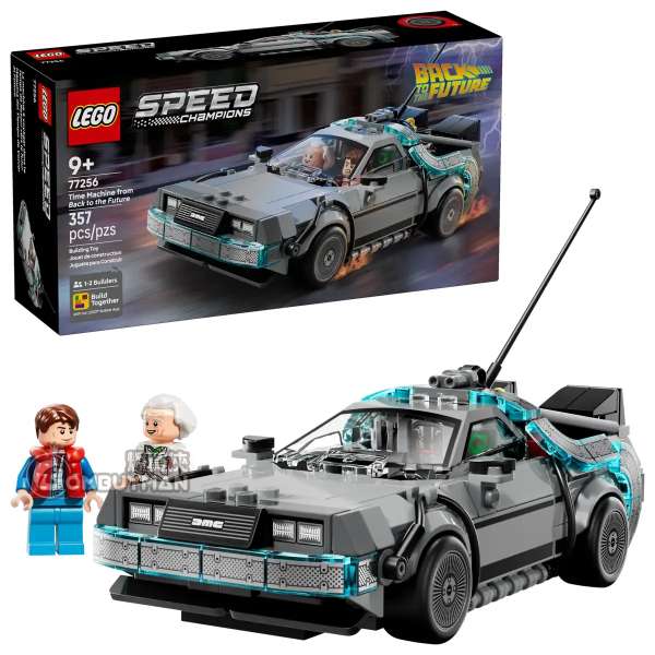 LEGO 77256 Time Machine from Back to the Future 回到未來時光機 (Speed Champions)