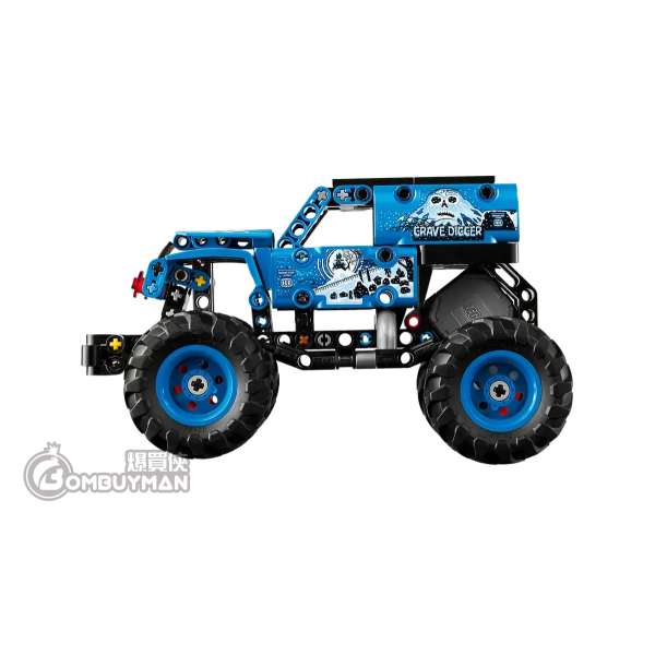 爆買】LEGO 42219 Monster Jam™ Grave Digger™ Fire and Ice 火與冰
