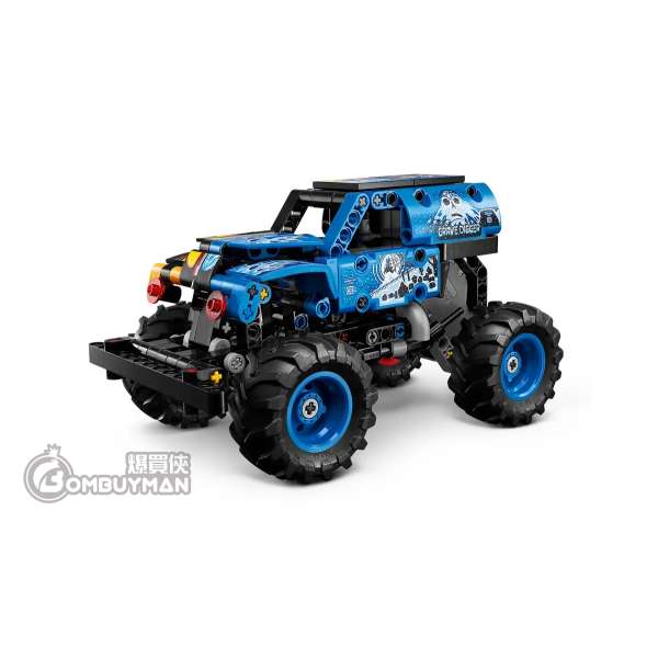 爆買】LEGO 42219 Monster Jam™ Grave Digger™ Fire and Ice 火與冰