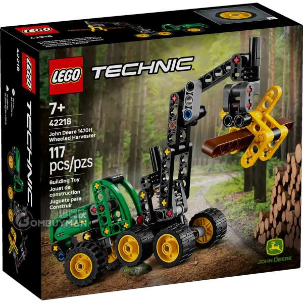 LEGO 42218 John Deere 1470H Wheeled Harvester (Technic)