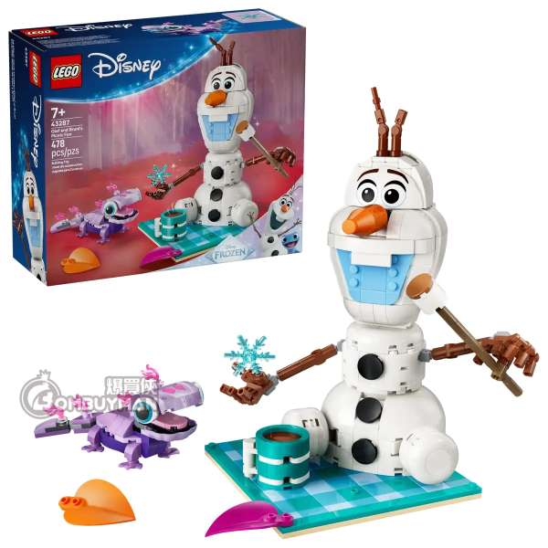 LEGO 43287 Olaf and Bruni’s Picnic Fun 雪寶和布魯尼的歡樂野餐 (Disney 迪士尼)
