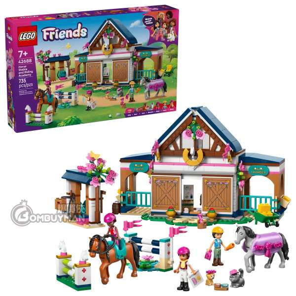 LEGO 42688 Horse Stable and Riding Academy 馬廄和馬術學院 (Friends)