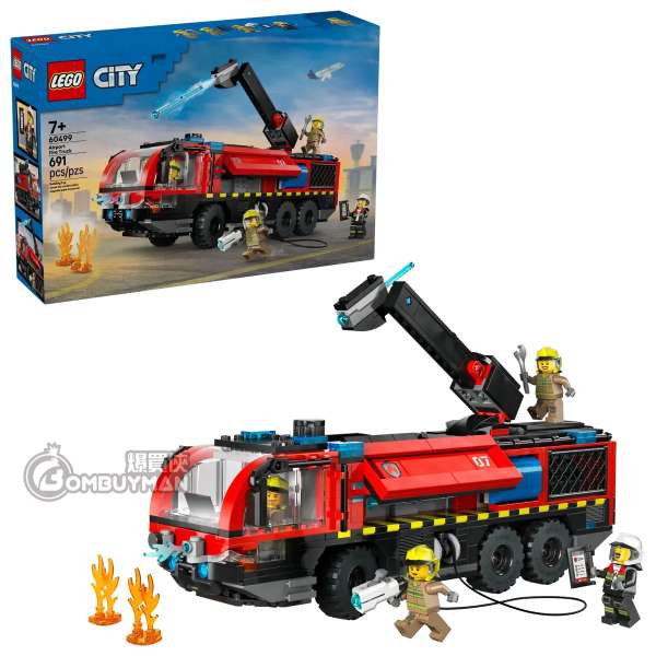LEGO 60499 Airport Fire Truck 機場消防車 (City)