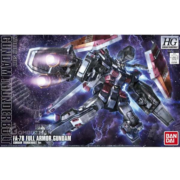 BANDAI - HG 1/144 全武裝高達 [高達雷霆宙域版]