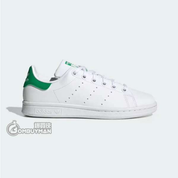 Adidas #FX7519 Originals STAN SMITH J 白绿色(UK 3)