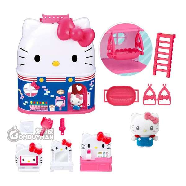 Sanrio 角色迷你朋友仔系列 Hello Kitty 造型小房子