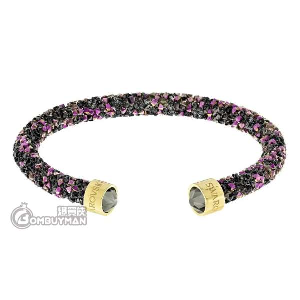Swarovski Crystaldust Cuff Multi-coloured Gold Plating 5380087