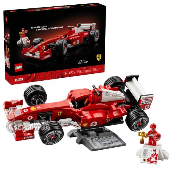 LEGO 11375 Ferrari F2004 & Michael Schumacher (Icons)
