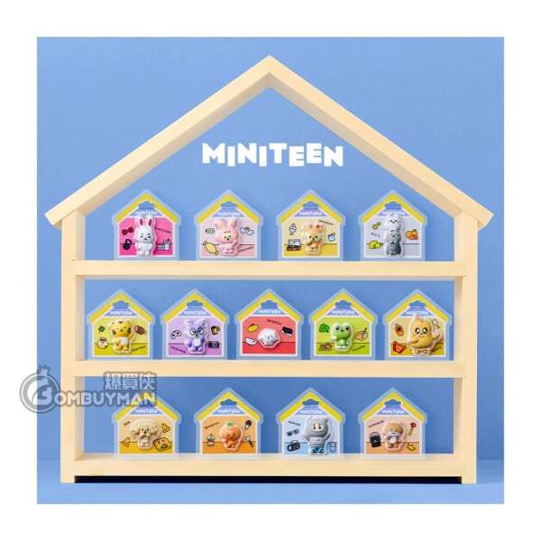 BANDAI - MINITEEN 包裝吊飾 & 軟糖 (原盒12件)