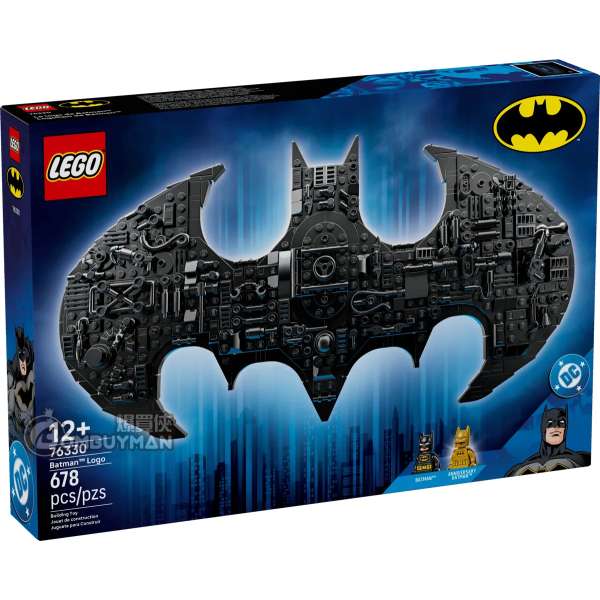 LEGO 76330 Batman™ Logo 蝙蝠俠™ 標誌 (Batman, DC)