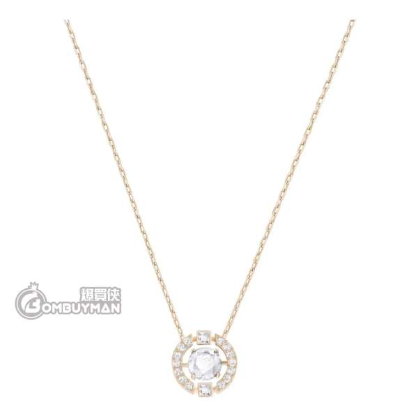 Swarovski 施華洛世奇 Sparking Dance 瑰金色項鍊 5294870