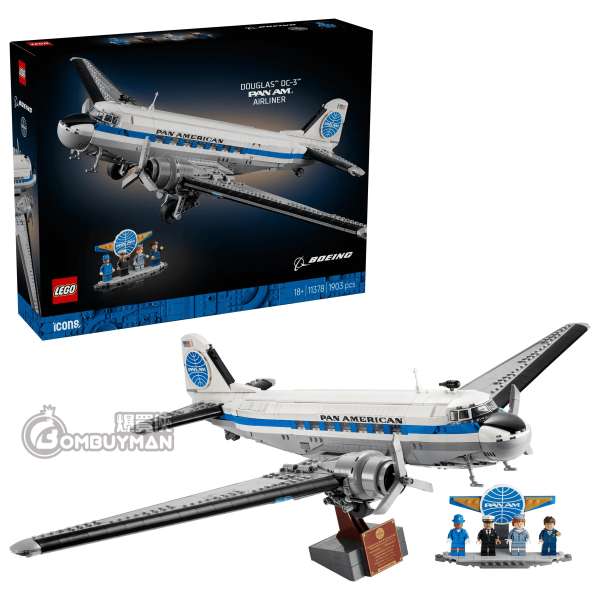 LEGO 11378 Douglas™ DC-3™ PAN AM® Airliner (Icons)