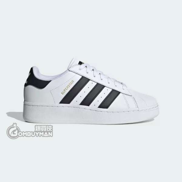 Adidas #IF9995 Originals SUPERSTAR XLG 白黑色 男女同款