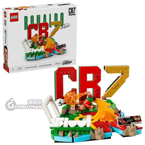 LEGO 43012 Cristiano Ronaldo – Football Highlights (Editions)